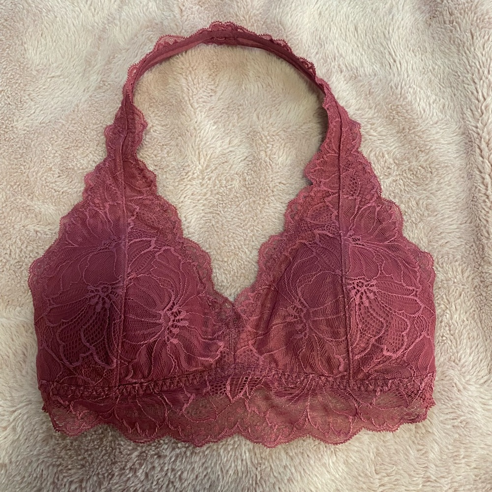 Maroon bralette